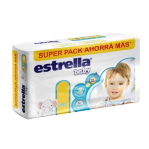 Estrella Pañales – Superpack (50 a 60 u)