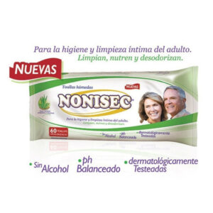 Nonisec Toallitas Húmedas Con Aloe X60