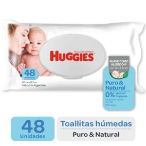 Huggies – Toallitas Húmedas – Puro y Natural X48