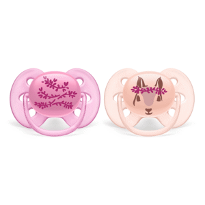 Avent Chupete Ultra Soft Deco (6-18m) Nena X2